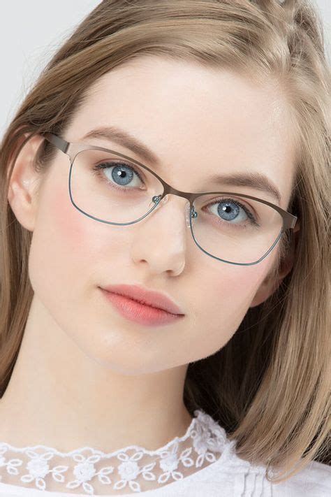 Sabrina Cat Eye Brown Blue Glasses For Women Eyebuydirect Glasses