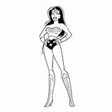 Justice League Coloring Pages Wonder Woman Superman Print Toddler Character sketch template