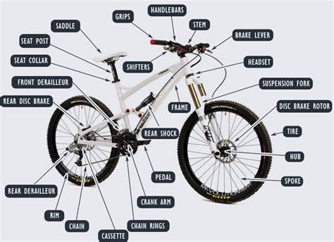 bicycle parts diagram  print  diagrams