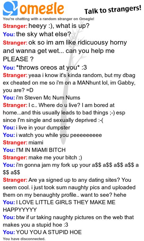 trolling on omegle 1 by 50 shades of gay on deviantart