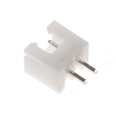 2 pin 2 54mm jst connector through hole jaycon systems