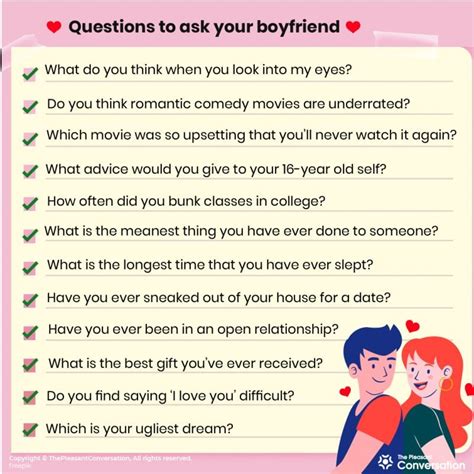 questions    boyfriend