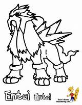 Pokemon Coloring Entei Pages Legendary Print Colorare Clipart Da Colouring Drawing Search Google Dynamic Suicune Gif Kids Lineart Boys Clipground sketch template