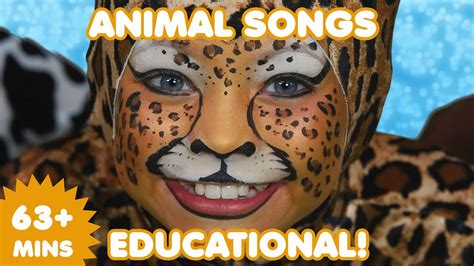 animal songs  mins  educational kids songs nursery rhymes youtube