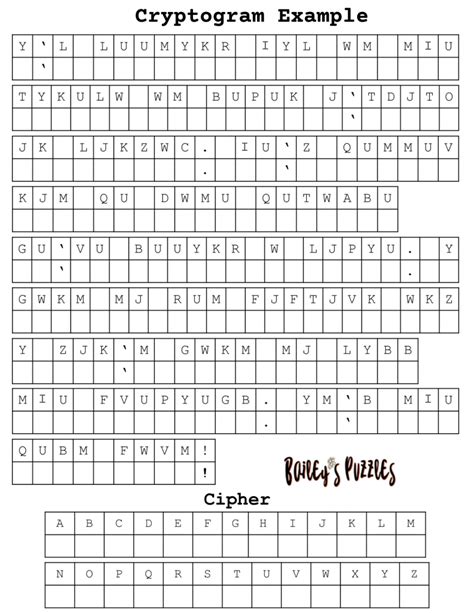 daily printable cryptograms printable word searches