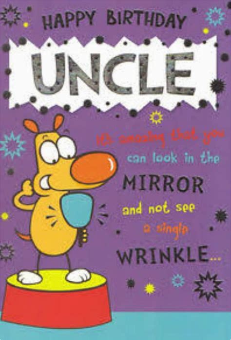 funny uncle birthday cards   happy birthday uncle ideas