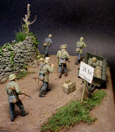 Photo 3 16th Luftwaffe Field Division Normandy 1944 Dioramas And