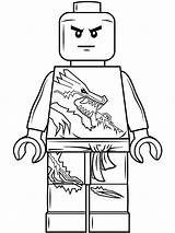 Ninjago Lloyd Lego Coloring Pages Printable Kids sketch template