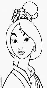 Mulan Cool2bkids Ausdrucken Princesses Imprimer Princesas Ladybug Enfant sketch template