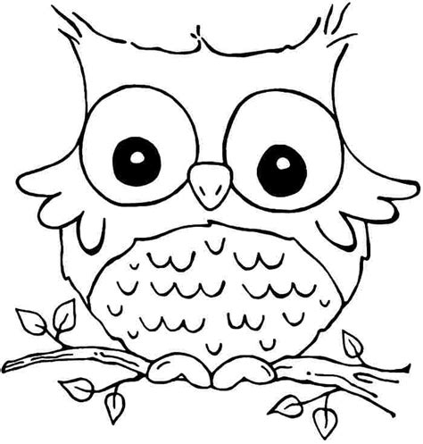 printable owl coloring pages az coloring pages