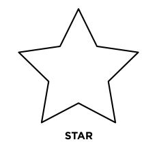 printable coloring pages star