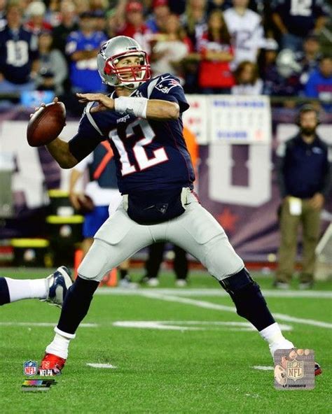 Tom Brady 2017 Action New England Patriots Football Tom
