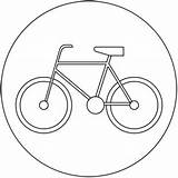 Kolorowanki Znaki Drogowe Dzieci Kolorowanka Droga Panneaux Rower Druku Panneau Signalisation Rowerow Bicicletas Obrazek Więcej sketch template