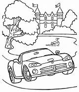 Viper Dodge Coloring Pages Drag Getcolorings Col sketch template