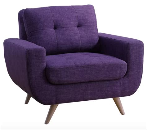 7 contemporary purple arm chairs for your living room