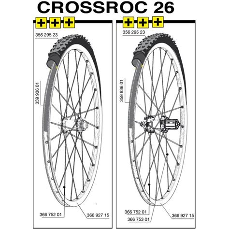 mavic crossroc speiche  zoll hinterrad rechts  mm ab modell  tnc hamburg