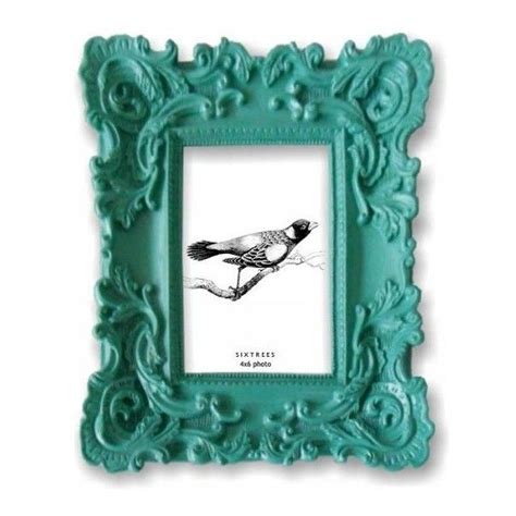 Baroque Turquoise Frame Eclectic Frames By Sixtrees Found On
