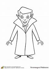 Dracula Coloriage Monsieur sketch template