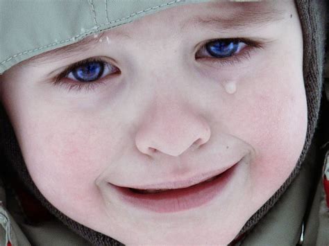 sad baby face  crying wallpaper    desktop mobile