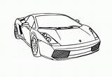 Lamborghini Coloring4free Aventador sketch template