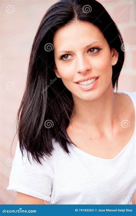 cool young woman   street stock image image  attractive