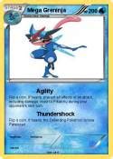 pokemon mega greninja    adaptibility  pokemon card