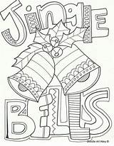 Jingle Bells Toddlers sketch template