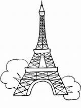 Wonders Eiffel sketch template