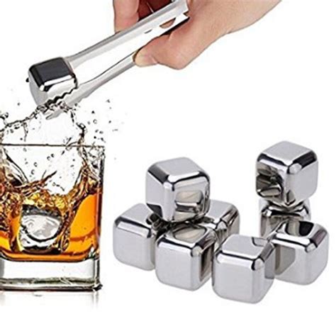 stainless steel whisky ice cubes bar ktv supplies magic wiskey wine