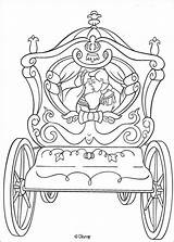 Coloring Carriage Cinderella Pages Comments Princess sketch template