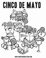 Coloring Mayo Pages Cinco Margarita Printable Getdrawings Happy Getcolorings Weekend Margaritas Pdf sketch template