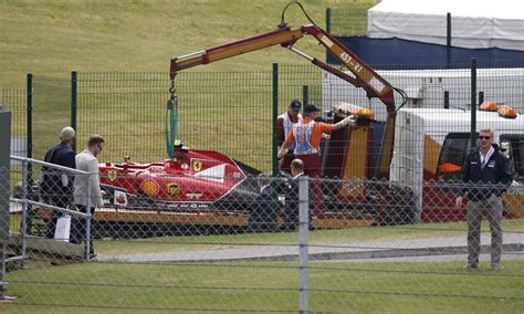 Kimi Räikkönen’s Huge Crash Causes Red Flag At The British Grand Prix