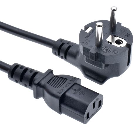pcs  eu europe pin power cord cable eu prong laptop ac adapter lead pin cable