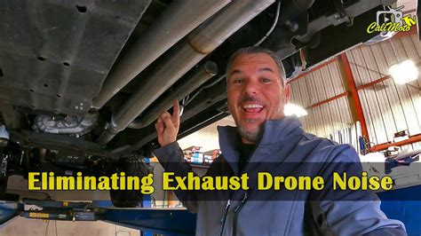 eliminating exhaust drone noise youtube