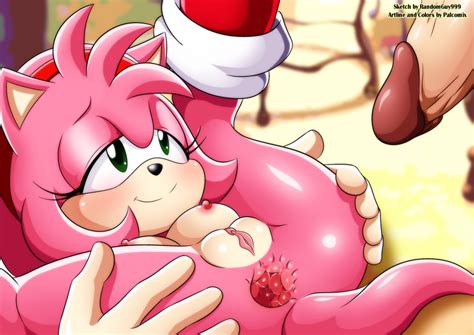 rule 34 amy rose anus bbmbbf breasts clitoris disembodied penis erect