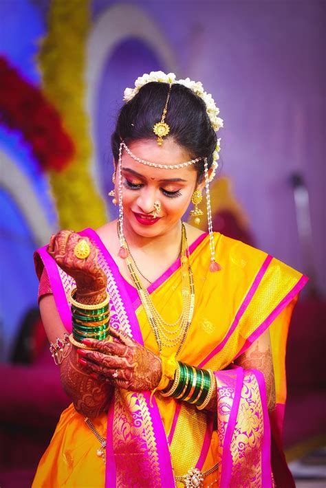 maharashtrian bridal looks that we absolutely loved wedmegood