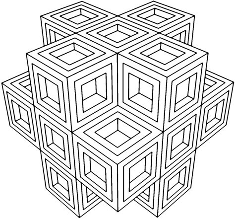 adult coloring geometric coloring pages