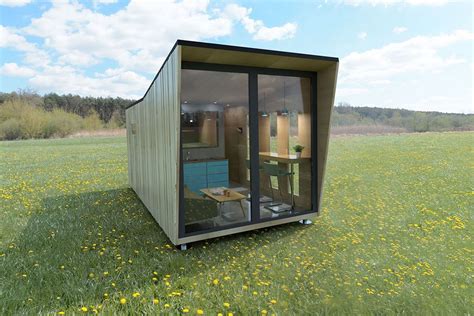 haaks nano house  minimalist modular  modern  tiny house magazine