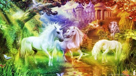gambar wallpaper hp unicorn rainbow gambar lucu unik