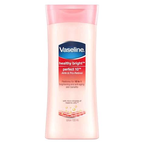 Vaseline Healthy Bright Perfect 10™ Lotion Unilever Vaseline®