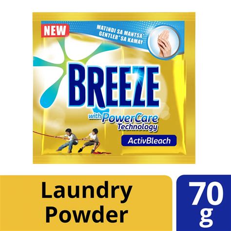 breeze powder detergent activbleach  powercare technology  sachet csi supermarket