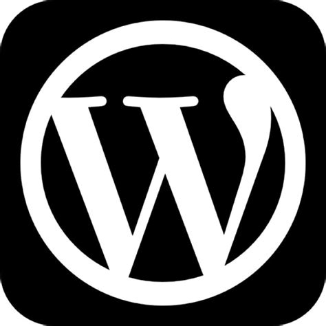 wordpress website logo icons