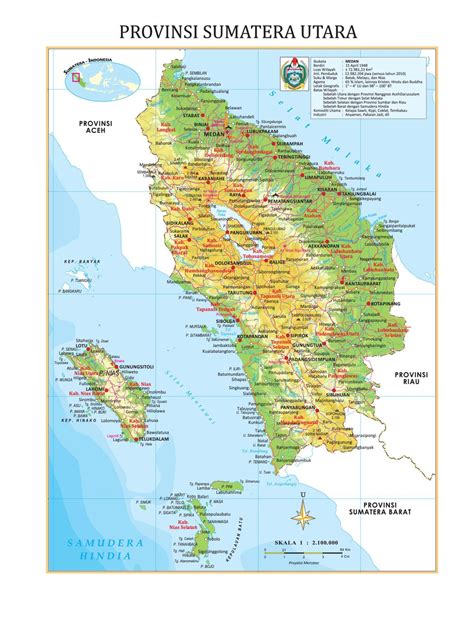 geografi provinsi sumatera utara geografiorg