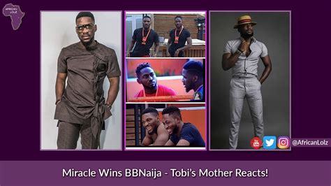 Bbnaija 2018 Miracle Wins Tobi S Mother Reacts Big
