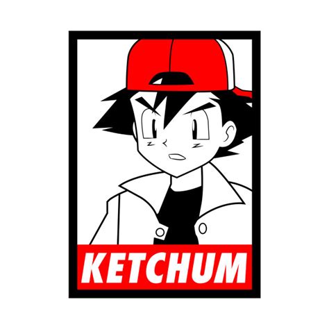 ketchum ash  shirt teepublic