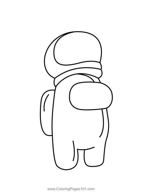 astronaut helmet   coloring page  kids