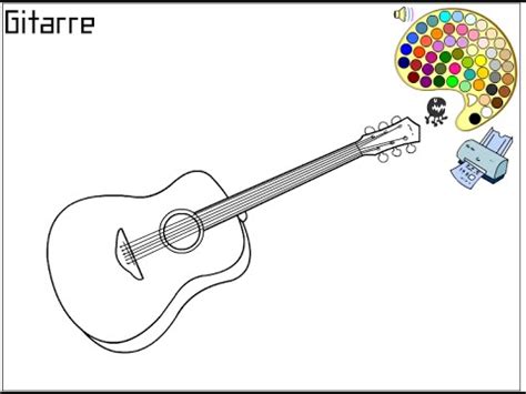 guitar coloring pages  kids guitar coloring pages youtube