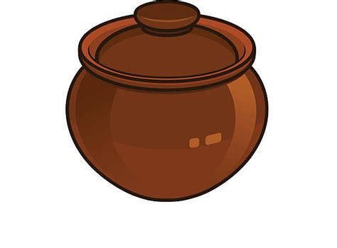 clay pot illustrations royalty  vector graphics clip art