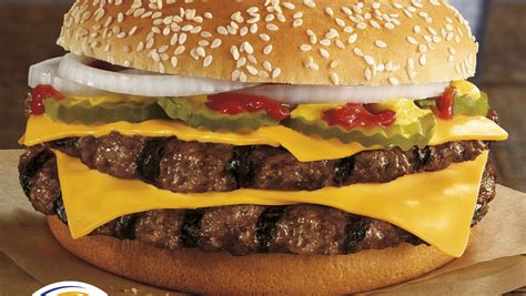 burger king launches  double quarter pound burger today