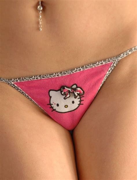 Super Cute Thong Hello Kitty Style Fashion Pinterest